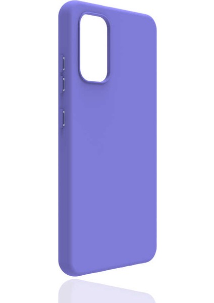 Samsung Galaxy A32 4g Kılıf Ardx Biye Silikon-Mor