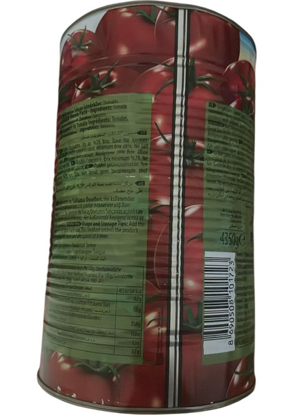 Domates Salçası 4350 gr