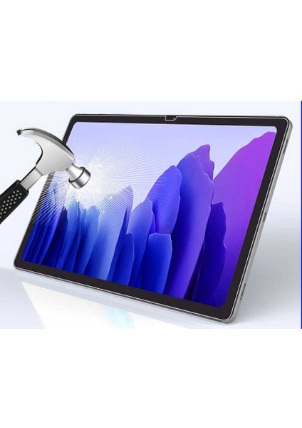 Samsung Galaxy Tab A7 10.4 T500 (2020) Uyumlu Zore Tablet Temperli Cam Ekran Koruyucu-Renksiz