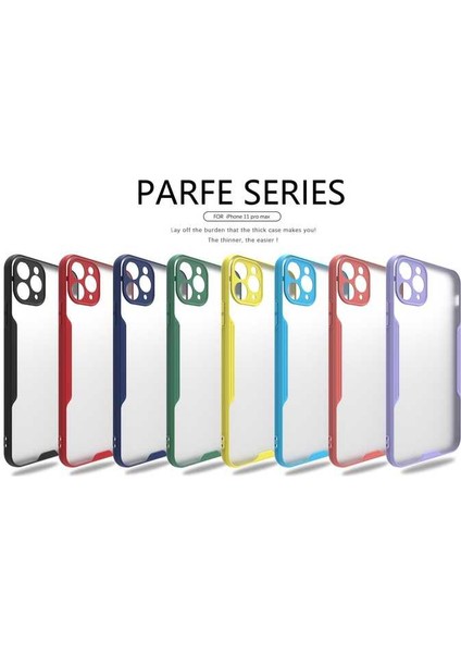 Apple iPhone 11 Pro Max Kılıf Ardx Parfe Kapak-Pembe