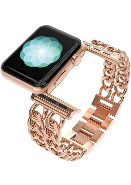 ​​​Watch 40MM Cowboy Metal Kordon Zore - Rose Gold fiyatları