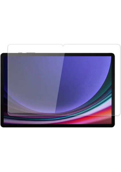 Samsung Galaxy Tab S9 Fe Plus Uyumlu Zore Tablet Temperli Cam Ekran Koruyucu-Renksiz