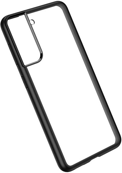 Samsung Galaxy S21 Plus Kılıf Ardx Hom Silikon-Lacivert