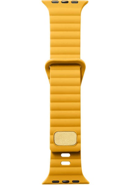 Watch 7 41MM Uyumlu Krd-73 Uyumlu Kordon Zore - Sarı