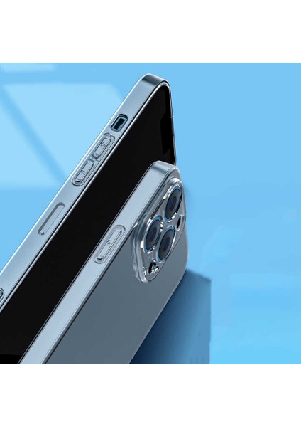 Apple iPhone 14 Pro Kılıf Şeffaf Sert Pc Ardx Vayt Kapak-Renksiz