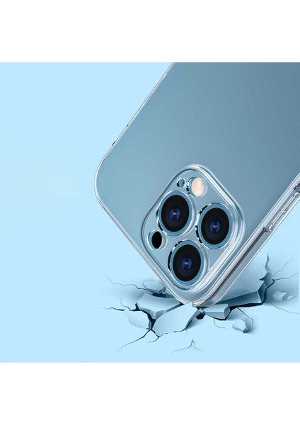Apple iPhone 14 Pro Kılıf Şeffaf Sert Pc Ardx Vayt Kapak-Renksiz