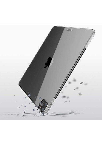 Apple iPad Pro 11 2020 (2.nesil) - Uyumlu Uyumlu Zore Tablet Süper Silikon Kapak-Siyah