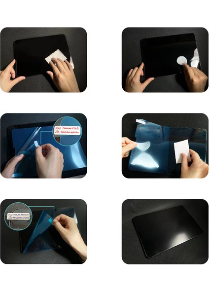 Samsung Galaxy Tab A9 Plus Kağıt Hisli Mat ​​​​​​​​​​​​​​​uyumlu Davin Paper Like Ekran Koruyucu-Renksiz