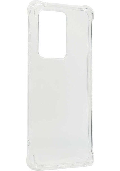 Samsung Galaxy S20 Ultra Kılıf Ardx Kamera Korumalı Nitro Anti Shock Silikon-Renksiz