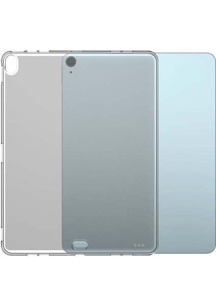 Apple iPad Air 11 2025 M3 Kılıf Zore Tablet Süper Silikon Kapak - Şeffaf