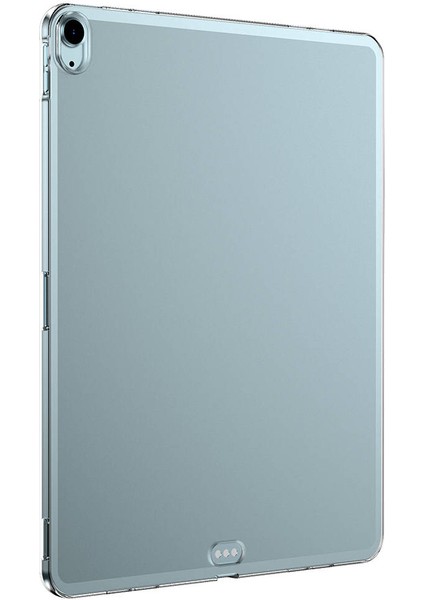 Apple iPad Air 11 2025 M3 Kılıf Zore Tablet Süper Silikon Kapak - Şeffaf