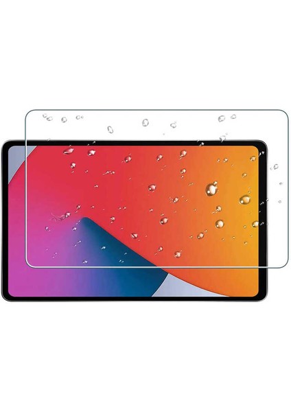 Apple iPad Pro 11 2020 (2.nesil) Uyumlu Zore 5in1 Tablet Temperli Cam Ekran Koruyucu-Renksiz
