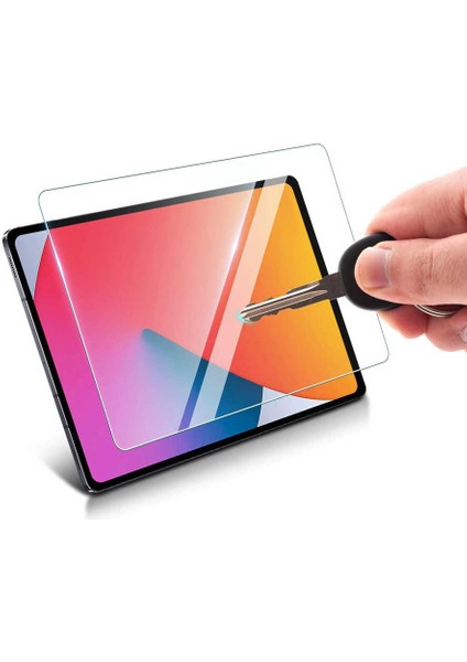 Apple iPad Pro 11 2020 (2.nesil) Uyumlu Zore 5in1 Tablet Temperli Cam Ekran Koruyucu-Renksiz
