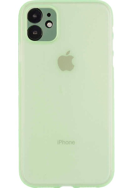 Apple iPhone 12 Kılıf ​​ardx Tiny Kapak-Açık Yeşil