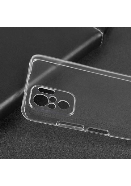 Xiaomi Redmi Note 10 Pro Kılıf Ardx Süper Silikon Kapak-Renksiz
