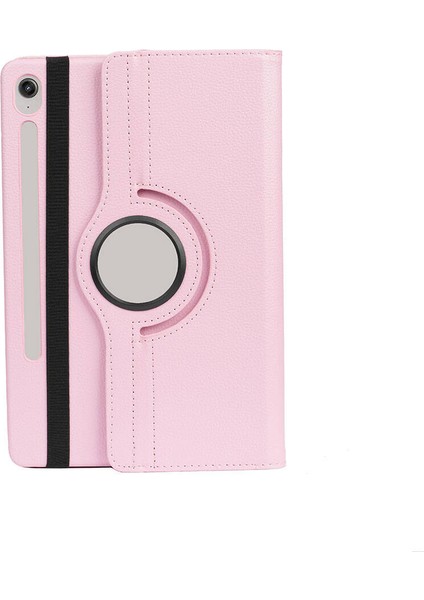 Samsung Galaxy Tab S9 Uyumlu Zore Dönebilen Standlı Kılıf-Pembe