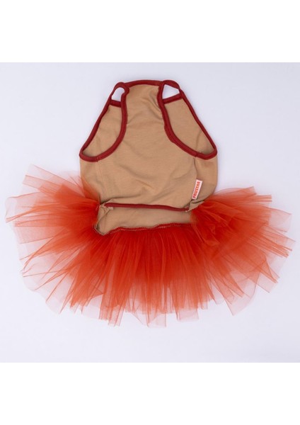 Bej Girl Power Kedi Köpek Elbisesi - Kedi Köpek Kıyafeti indirimleri