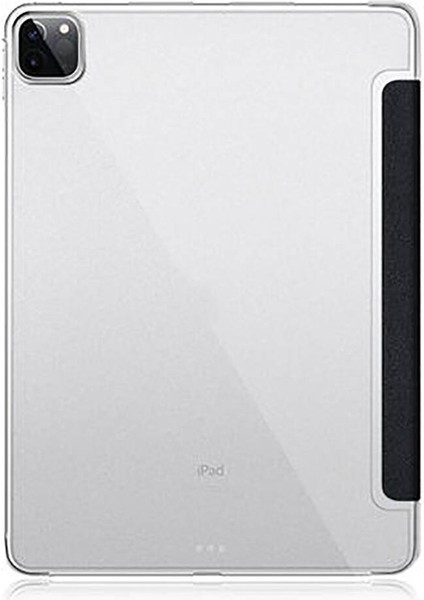 Apple iPad Air 11 2025 M3 Zore Smart Cover Standlı 1-1 Kılıf - Kırmızı