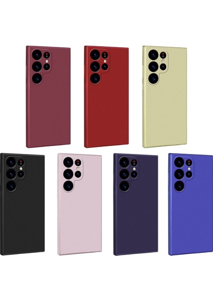 Samsung Galaxy S23 Ultra Kılıf Ardx Premier Silikon Kapak-Rose Gold