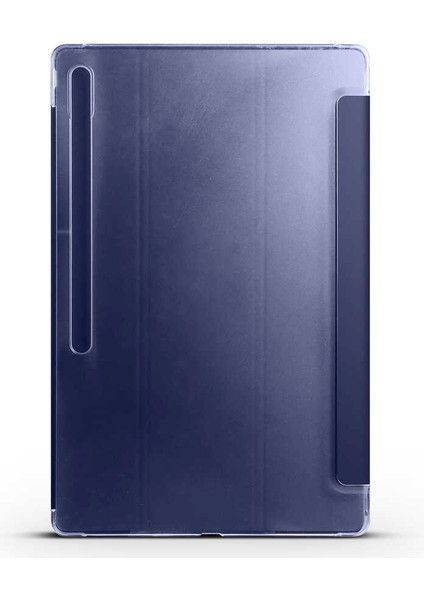 Samsung Galaxy Tab S8 Ultra SM-X900 Uyumlu Zore Smart Cover Standlı 1-1 Kılıf-Pembe