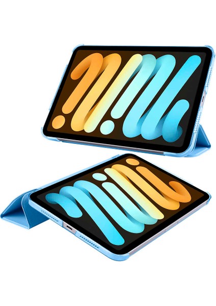 Apple iPad 11.nesil 2025 Zore Smart Cover Standlı 1-1 Kılıf - Yeşil
