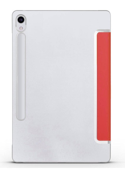 Samsung Galaxy Tab S9 Fe Uyumlu Zore Smart Cover Standlı 1-1 Kılıf-Mavi