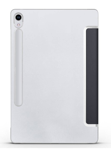 Samsung Galaxy Tab S9 Fe Uyumlu Zore Smart Cover Standlı 1-1 Kılıf-Mavi