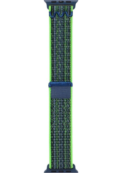 Watch 44MM Uyumlu Krd-91 Hasır Kordon Strap Kayış Zore - Yeşil