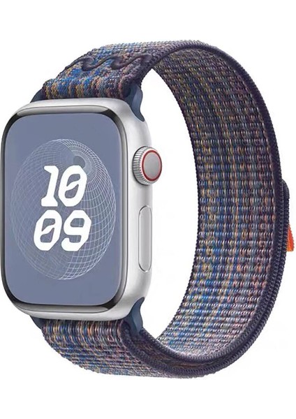 Watch 44MM Uyumlu Krd-91 Hasır Kordon Strap Kayış Zore - Yeşil