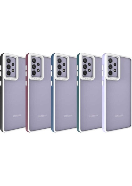 Samsung Galaxy A73 Kılıf Ardx Mima Kapak-Koyu Yeşil