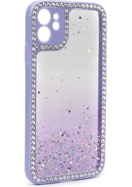 Apple iPhone 11 Kılıf Ardx Fensi Kapak-Lila