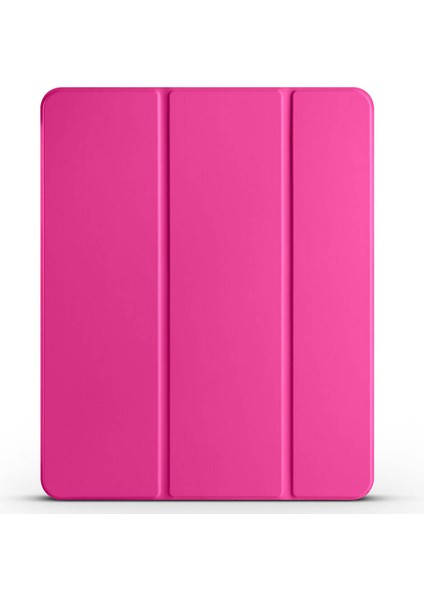Apple iPad Air 11 2025 M3 Zore Smart Cover Kalem Bölmeli Standlı 1-1 Kılıf - Lila