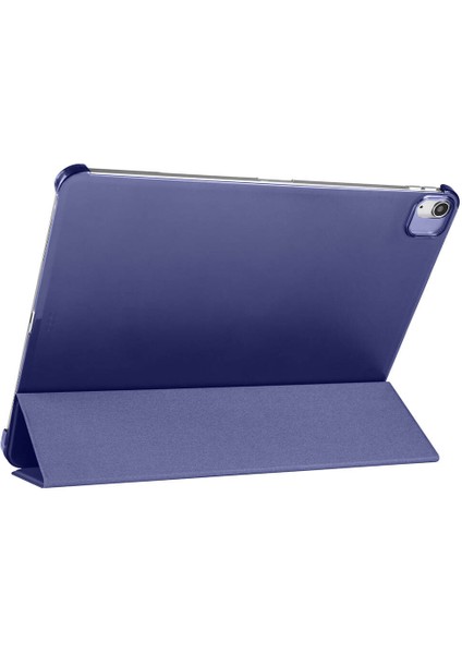 Apple iPad Air 11 2025 M3 Zore Smart Cover Kalem Bölmeli Standlı 1-1 Kılıf - Lila