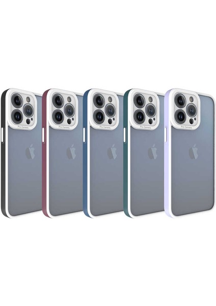 Apple iPhone 13 Pro Kılıf Ardx Mima Kapak-Lila