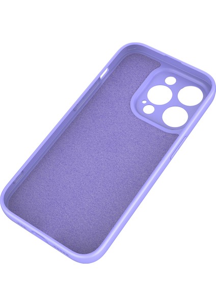 Apple iPhone 14 Pro Max Kılıf Ardx Kamera Korumalı Mara Laaakan Kapak-Pembe