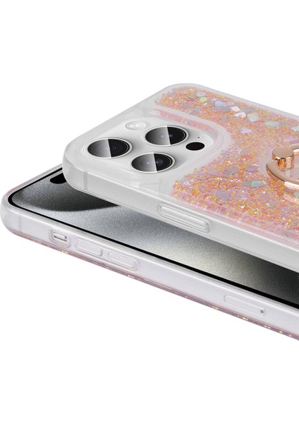 Apple iPhone 15 Pro Max Kılıf Ardx Milce Kapak-Pembe