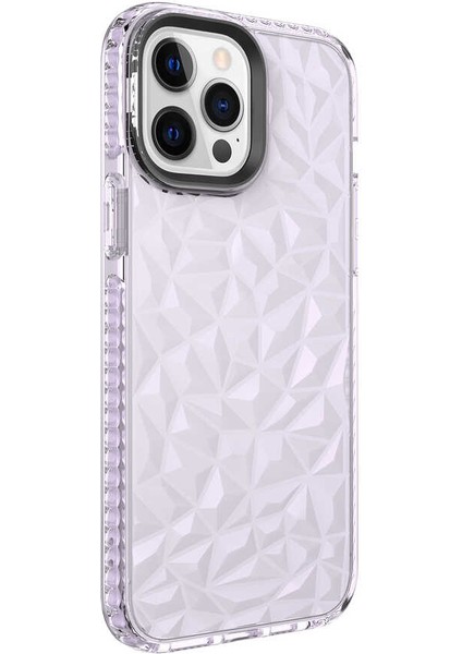 Apple iPhone 13 Pro Max Kılıf Ardx Buzz Kapak-Mor