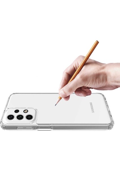 Samsung Galaxy A53 5g Kılıf Ardx 2mm Anti Shock Silikon-Renksiz