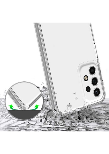 Samsung Galaxy A53 5g Kılıf Ardx 2mm Anti Shock Silikon-Renksiz