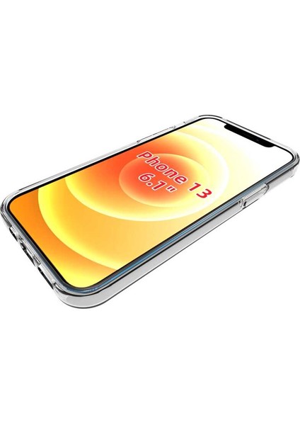 Apple iPhone 13 Uyumlu Ardx Süper Silikon Kapak-Renksiz