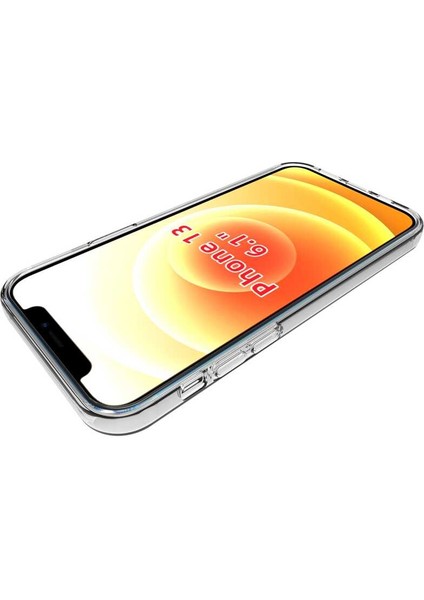 Apple iPhone 13 Uyumlu Ardx Süper Silikon Kapak-Renksiz