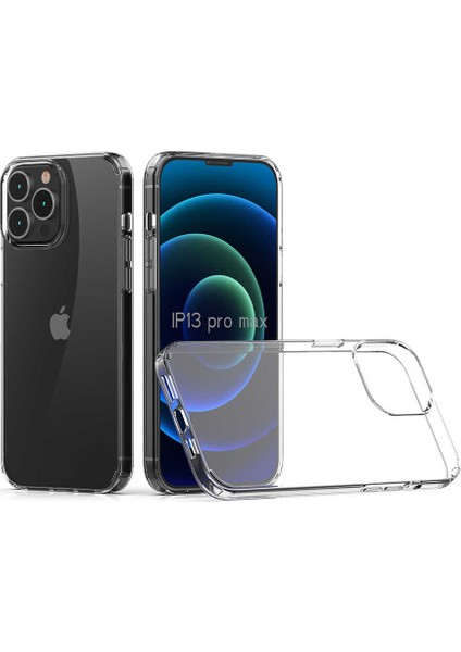 Apple iPhone 13 Pro Kılıf Ardx Coss Kapak-Renksiz