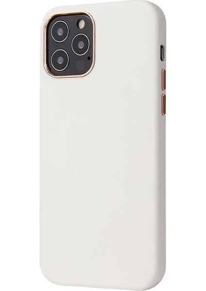 Apple iPhone 12 Pro Max Uyumlu Ardx Eyzi Kapak-Beyaz