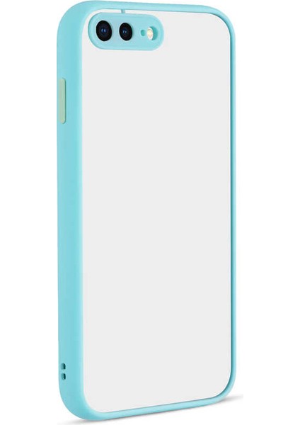 Apple iPhone 8 Plus Uyumlu Ardx Hux Kapak-Turkuaz