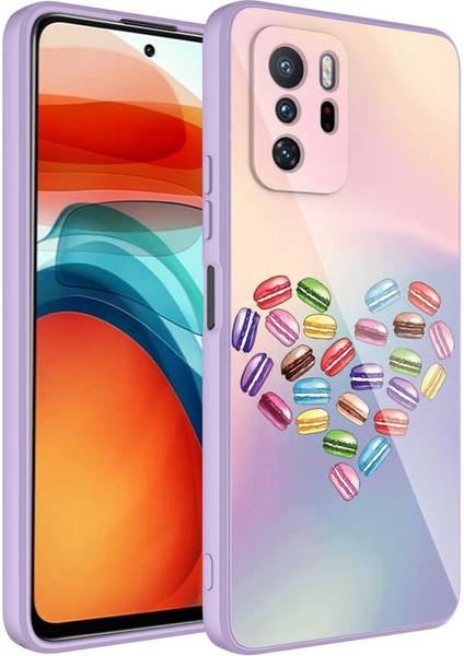 Xiaomi Redmi Note 10 Pro Kılıf Kamera Korumalı Desenli Sert Silikon Ardx Epoksi Kapak-No1