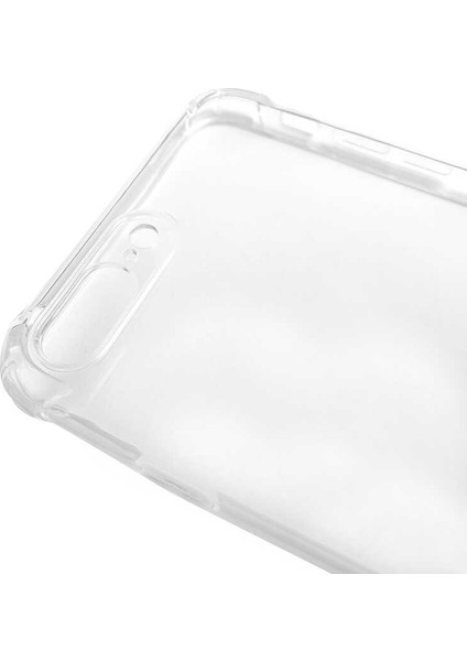 Apple iPhone 8 Plus Uyumlu Ardx Kamera Korumalı Nitro Anti Shock Silikon-Renksiz