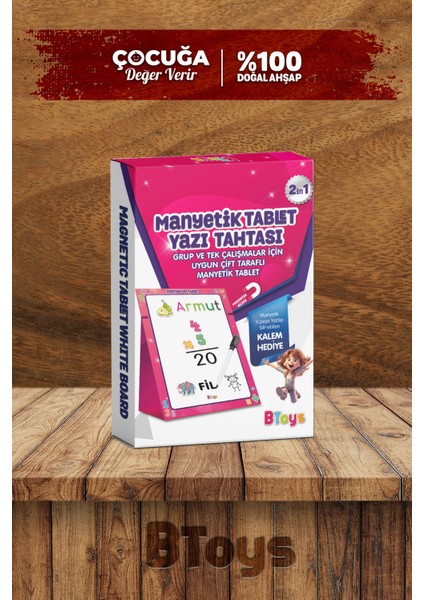 Manyetik Tablet - Kız