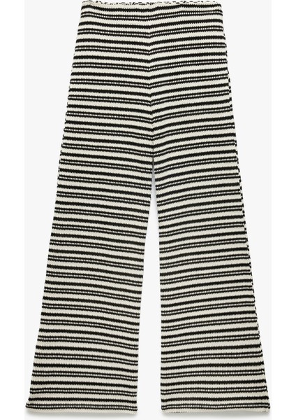Regular Fit Standart Bel Uzun Kroşe Pantolon