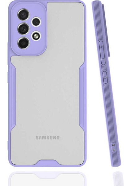 Samsung Galaxy A33 5g Kılıf Ardx Parfe Kapak-Lila