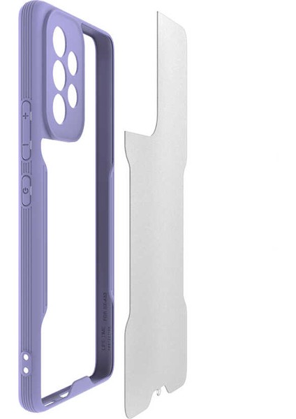 Samsung Galaxy A33 5g Kılıf Ardx Parfe Kapak-Lila